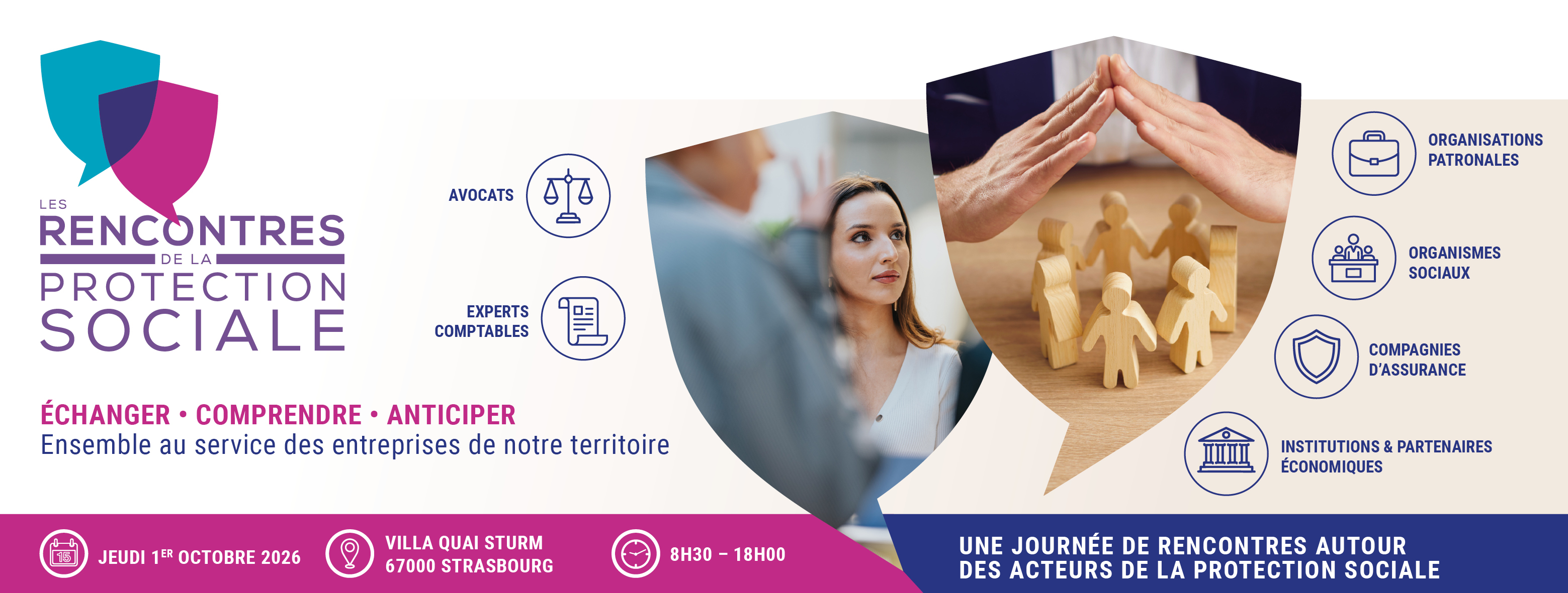 Forum de la Protection Sociale — 1ᵉʳ octobre 2026, Villa Quai Sturm, Strasbourg